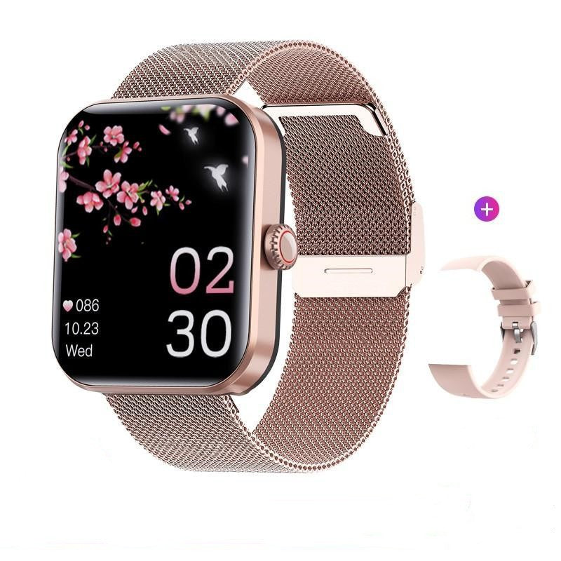 F57L Smart Watch with Temperature, Heart Rate & Step Tracker